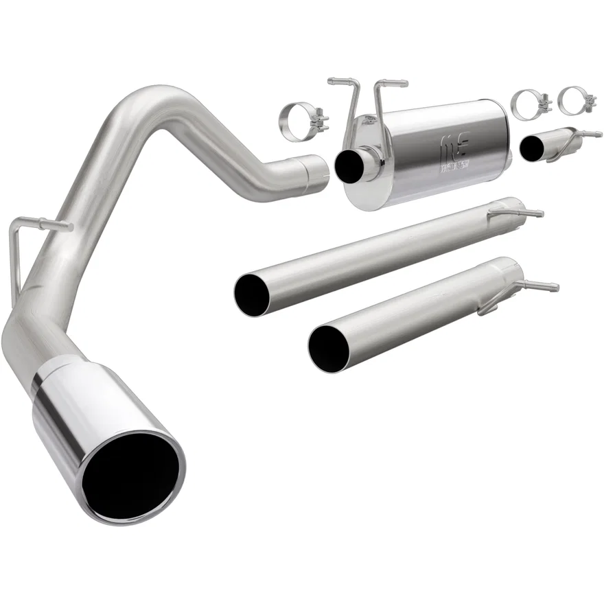 1999-2004 Ford F-250 Super Duty 6.8L | 1999-2004 Ford F-350 Super Duty 6.8L Street Series Cat-Back Performance Exhaust System