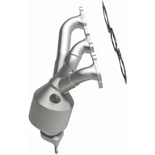Front OEM Grade Federal / EPA Compliant Direct-Fit Manifold Catalytic Converter image 4