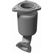 Front 1999-2002 Daewoo Lanos 1.6L OEM Grade Federal / EPA Compliant Direct-Fit Catalytic Converter image 3
