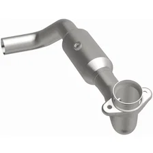 Left 2007-2008 Ford F-150 5.4L | 2007 Lincoln Mark LT 5.4L California Grade CARB Compliant Direct-Fit Catalytic Converter image 4