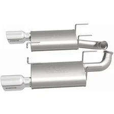 2011-2012 Ford Mustang 3.7L Street Series Axle Back Performance Exhaust System image 4