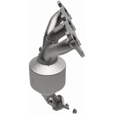 Rear 2007-2008 Hyundai Tiburon 2.7L OEM Grade Federal / EPA Compliant Direct-Fit Manifold Catalytic Converter image 4