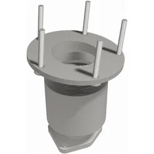 Front 1988-1992 Daihatsu Charade 1.0L Standard Grade Federal / EPA Compliant Direct-Fit Catalytic Converter image 4