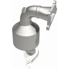 Front OEM Grade Federal / EPA Compliant Direct-Fit Manifold Catalytic Converter image 4
