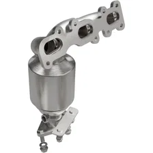 Front 2011 Lincoln MKT 3.7L California Grade CARB Compliant Direct-Fit Manifold Catalytic Converter image 1