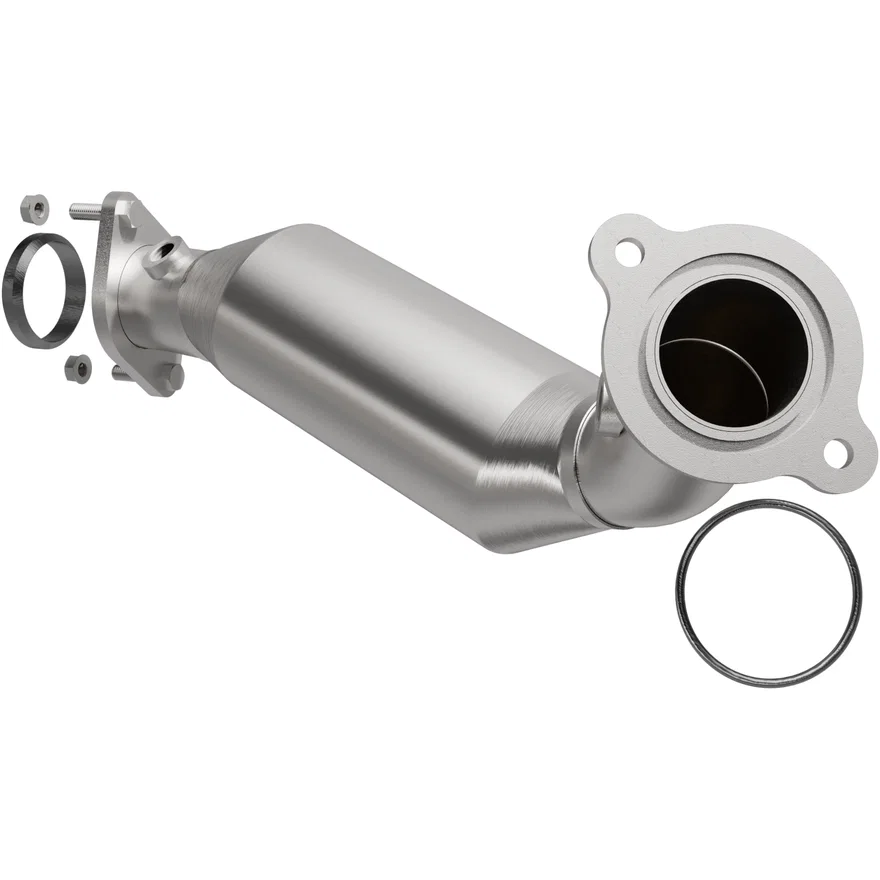 Front Right 2009-2015 Cadillac CTS 6.2L California Grade CARB Compliant Direct-Fit Catalytic Converter