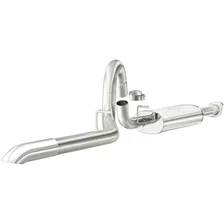2004-2006 Jeep Wrangler 4.0L Street Series Cat-Back Performance Exhaust System image 1