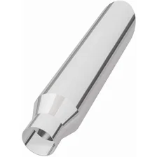 3.5in. Round Polished Exhaust Tip image 3