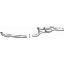 Left 2006 Mercedes-Benz CLS55 AMG 5.5L | 2003-2006 Mercedes-Benz E55 AMG 5.5L HM Grade Federal / EPA Compliant Direct-Fit Catalytic Converter image 4