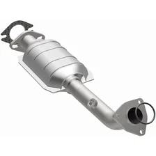 Rear Left 2001-2004 Nissan Pathfinder 3.5L | 2001-2002 INFINITI QX4 3.5L California Grade CARB Compliant Direct-Fit Catalytic Converter image 2