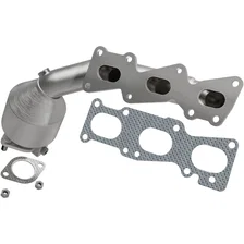 Left 2007-2009 Kia Sorento 3.8L | 2008-2009 Kia Sorento 3.3L OEM Grade Federal / EPA Compliant Direct-Fit Manifold Catalytic Converter image 1