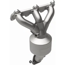 Rear 2007-2008 Hyundai Tiburon 2.7L OEM Grade Federal / EPA Compliant Direct-Fit Manifold Catalytic Converter image 2
