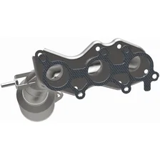 Rear OEM Grade Federal / EPA Compliant Direct-Fit Manifold Catalytic Converter image 2