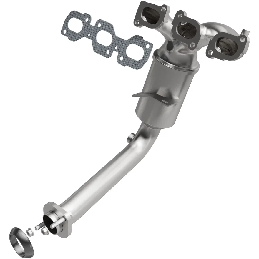 Front California Grade CARB Compliant Direct-Fit Manifold Catalytic Converter