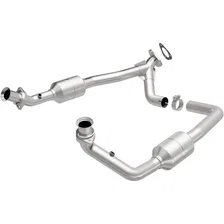 Front HM Grade Federal / EPA Compliant Direct-Fit Catalytic Converter for Ford image 1