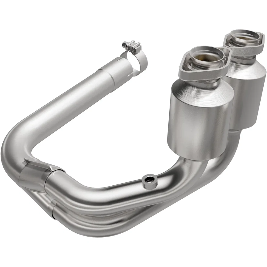 Front 2004-2006 Jeep Wrangler 4.0L California Grade CARB Compliant Direct-Fit Catalytic Converter