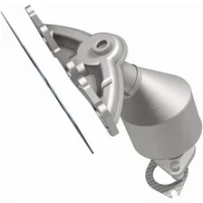 Rear 2008-2010 Hyundai Sonata 3.3L | 2009 Hyundai Azera 3.3L California Grade CARB Compliant Direct-Fit Manifold Catalytic Converter image 5