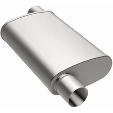 XL 4 X 9in. Oval Multi-Chamber Performance Exhaust Muffler image 2