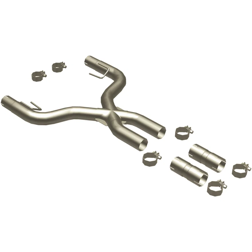 2005-2009 Ford Mustang Performance Exhaust X-Pipe Assembly