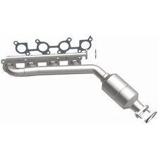 Left 2005-2009 Lexus GX470 4.7L | 2005-2009 Toyota 4Runner 4.7L California Grade CARB Compliant Direct-Fit Manifold Catalytic Converter image 4
