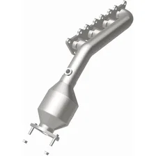Right 2011 Hyundai Equus 4.6L | 2009-2012 Hyundai Genesis 4.6L OEM Grade Federal / EPA Compliant Direct-Fit Manifold Catalytic Converter image 3