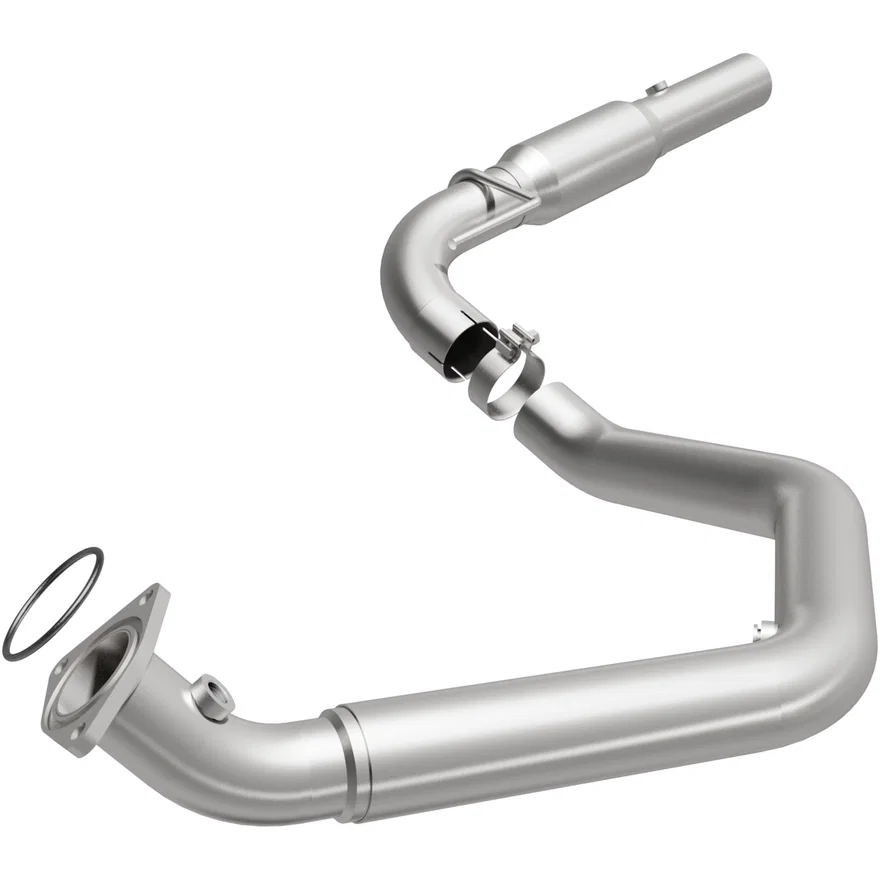 Left 2003 GMC Savana 3500 6.0L California Grade CARB Compliant Direct-Fit Catalytic Converter
