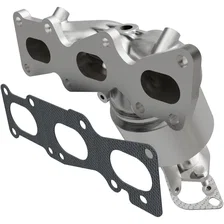 Front OEM Grade Federal / EPA Compliant Direct-Fit Manifold Catalytic Converter image 1