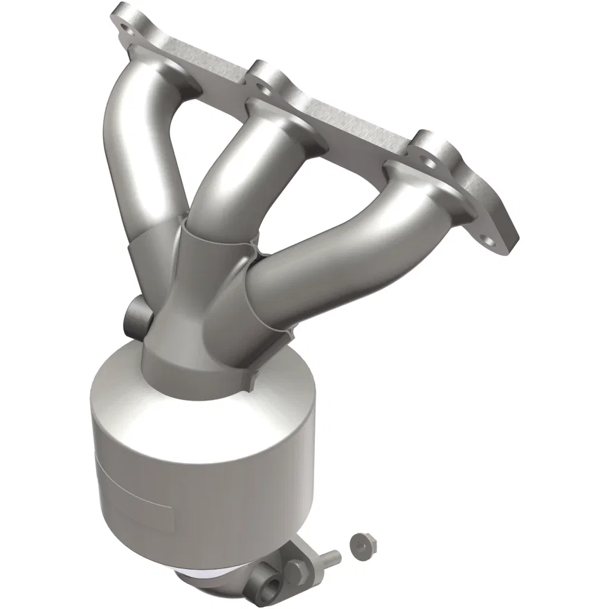 Front 2001-2004 Hyundai Santa Fe 2.7L OEM Grade Federal / EPA Compliant Direct-Fit Manifold Catalytic Converter