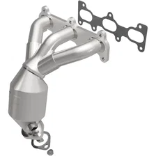 Rear California Grade CARB Compliant Direct-Fit Manifold Catalytic Converter image 1