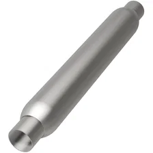 3.5in. Round Glasspack Performance Exhaust Muffler image 3