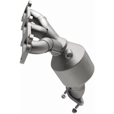Rear 2004 Hyundai Santa Fe 2.7L HM Grade Federal / EPA Compliant Direct-Fit Manifold Catalytic Converter image 4