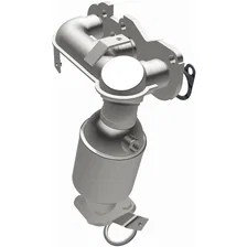 Front California Grade CARB Compliant Direct-Fit Manifold Catalytic Converter image 2