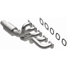 Right 2006-2010 BMW M5 5.0L | 2006-2010 BMW M6 5.0L OEM Grade Federal / EPA Compliant Direct-Fit Manifold Catalytic Converter image 2