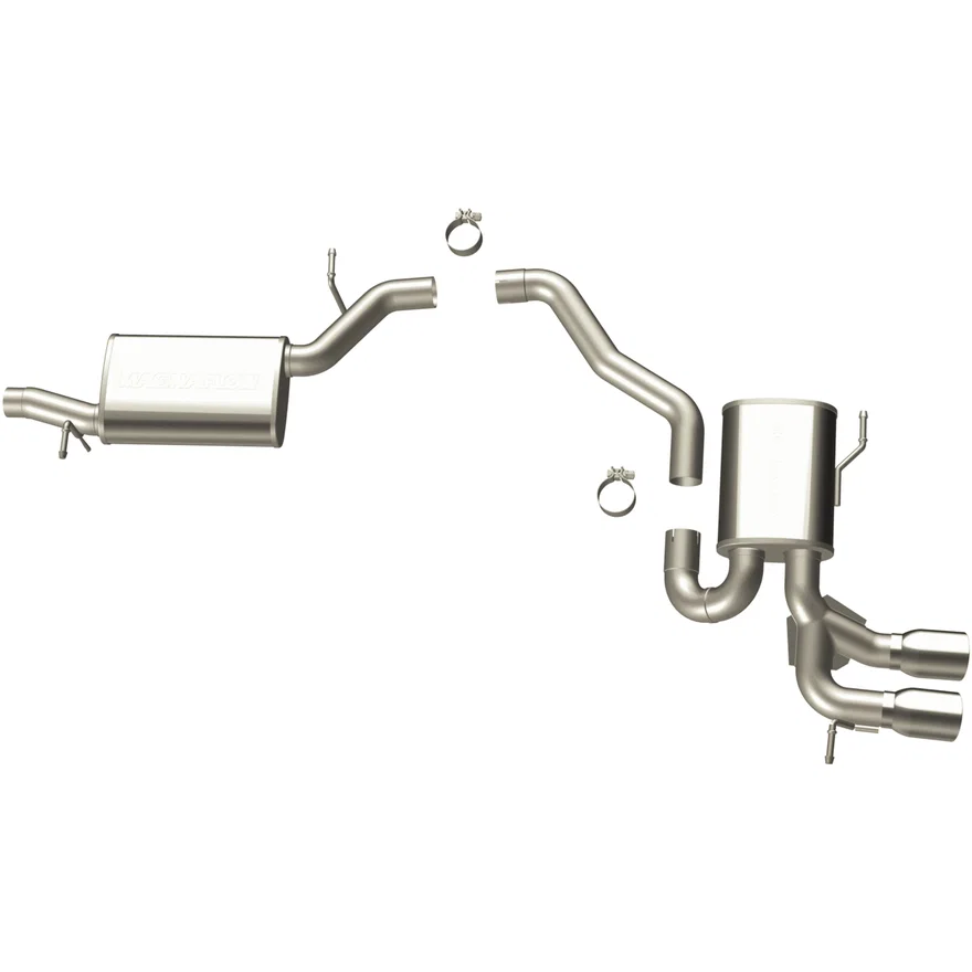 2006-2009 Audi A3 Quattro 3.2L Touring Series Cat-Back Performance Exhaust System