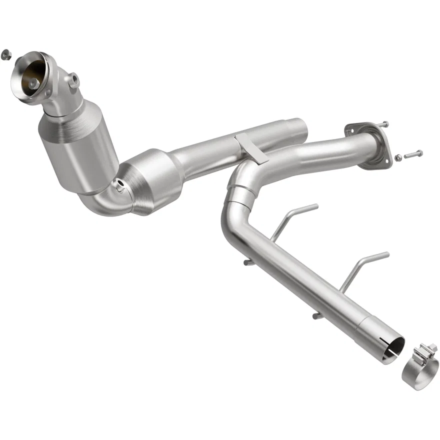Right 2021-2023 Ford F-150 Raptor 3.5L OEM Grade Federal / EPA Compliant Direct-Fit Catalytic Converter