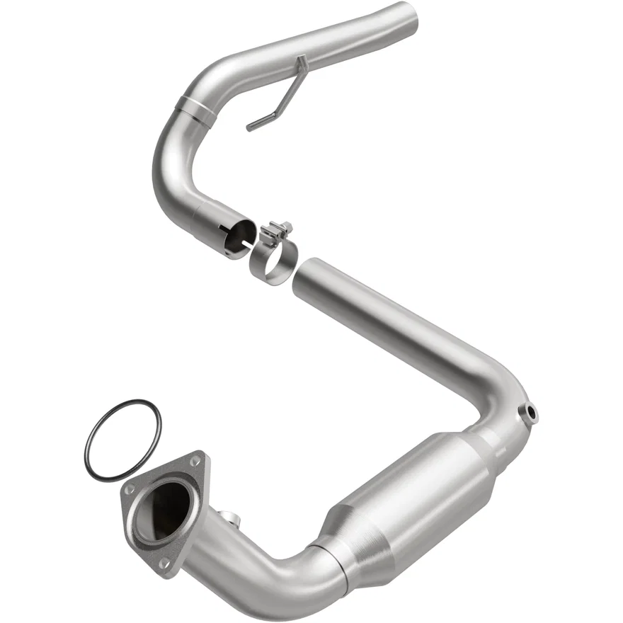 Left California Grade CARB Compliant Direct-Fit Catalytic Converter