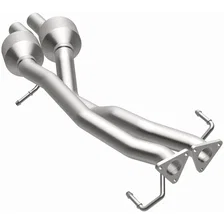 Rear 2007-2010 Audi Q7 3.6L | 2007-2010 Volkswagen Touareg 3.6L OEM Grade Federal / EPA Compliant Direct-Fit Catalytic Converter image 2