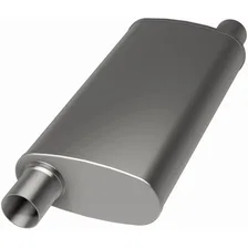 XL 4 X 9in. Oval Multi-Chamber Performance Exhaust Muffler image 3