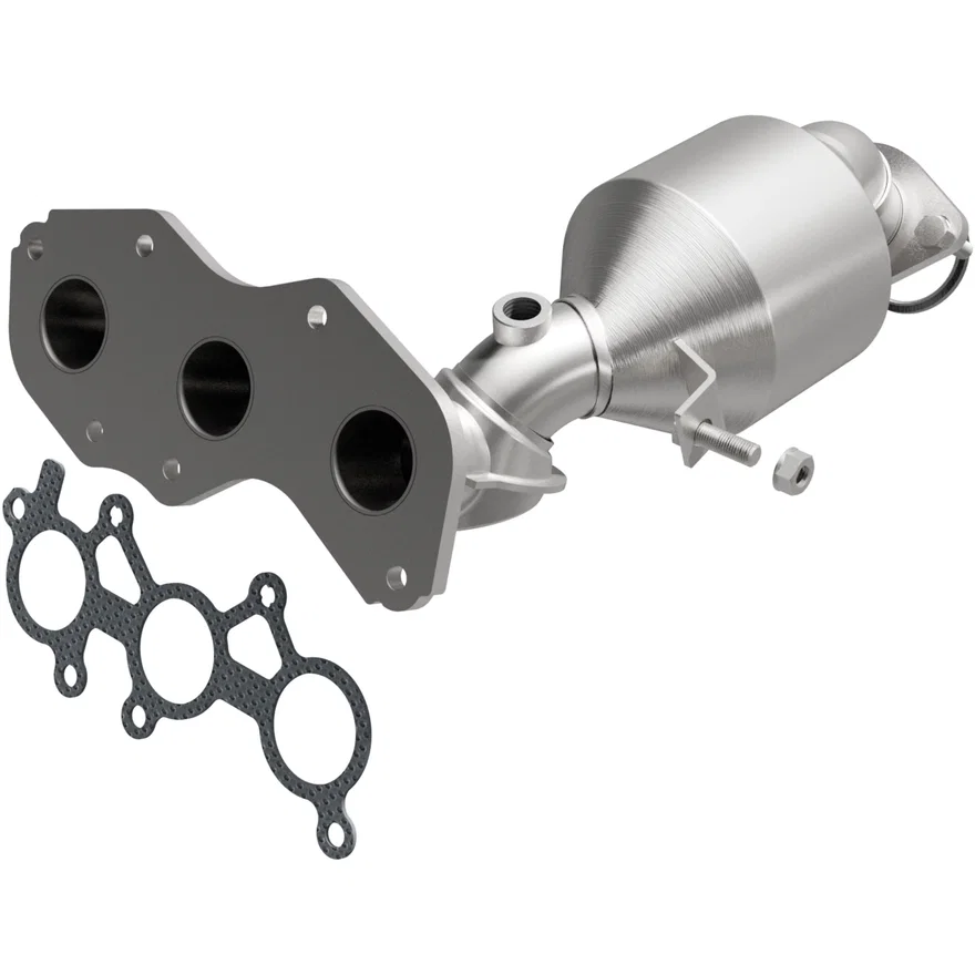 Rear 2011-2015 Toyota Sienna 3.5L California Grade CARB Compliant Direct-Fit Manifold Catalytic Converter