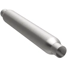 4in. Round Glasspack Performance Exhaust Muffler image 2