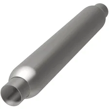 4in. Round Glasspack Performance Exhaust Muffler image 3
