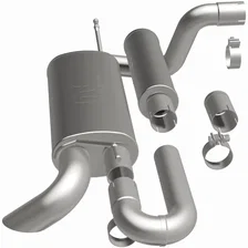 ® 2018-2026 Jeep Wrangler 2.0L | 2018-2026 Jeep Wrangler 3.6L Overland Series™ Axle Back Performance Exhaust System image 4