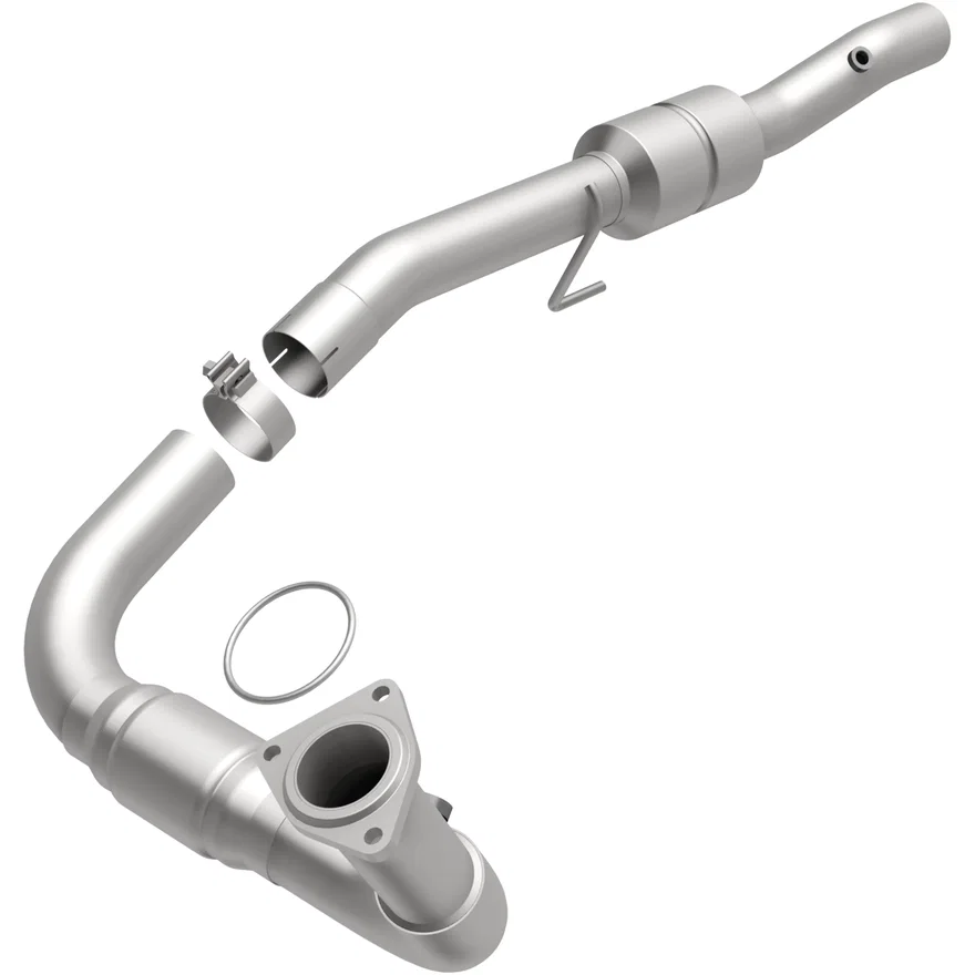 Left California Grade CARB Compliant Direct-Fit Catalytic Converter