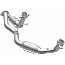 Front 1996-1999 Ford Taurus SHO 3.4L HM Grade Federal / EPA Compliant Direct-Fit Catalytic Converter image 2