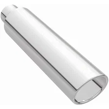 4in. Round Polished Exhaust Tip image 2