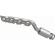 Right 2009-2013 Lexus LS460 4.6L | 2008-2016 Lexus LS600h 5.0L OEM Grade Federal / EPA Compliant Direct-Fit Manifold Catalytic Converter image 4