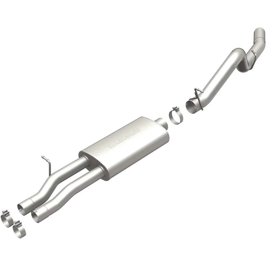 2001-2002 Chevrolet Silverado 2500 HD 6.0L | 2001-2002 GMC Sierra 2500 HD 6.0L Street Series Cat-Back Performance Exhaust System