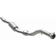Left 2000-2004 Audi A6 Quattro 4.2L | 2002-2003 Audi S6 4.2L OEM Grade Federal / EPA Compliant Direct-Fit Catalytic Converter image 2