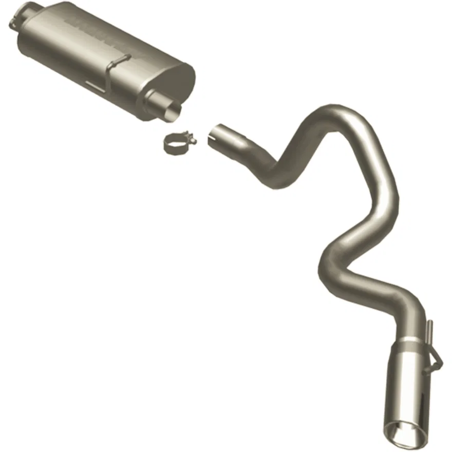 1994-1995 Land Rover Defender 90 3.9L | 1997 Land Rover Defender 90 4.0L Touring Series Cat-Back Performance Exhaust System