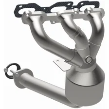 Front OEM Grade Federal / EPA Compliant Direct-Fit Manifold Catalytic Converter image 2